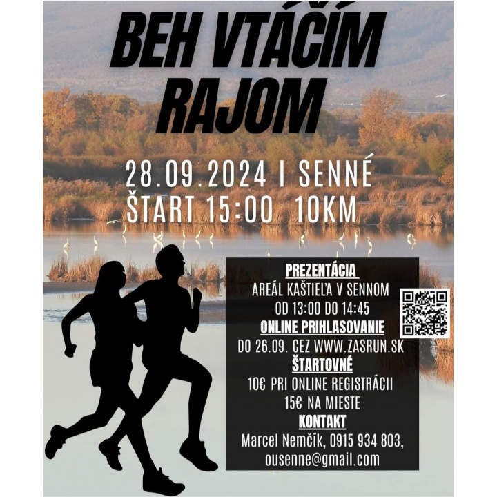 BEH VTÁČÍM RAJOM 28.09.2024